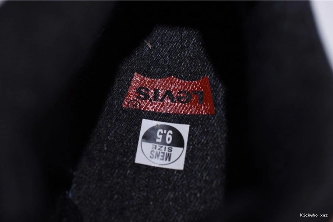 4 'black' Jordan x Air Levi's AO2571-001 0802